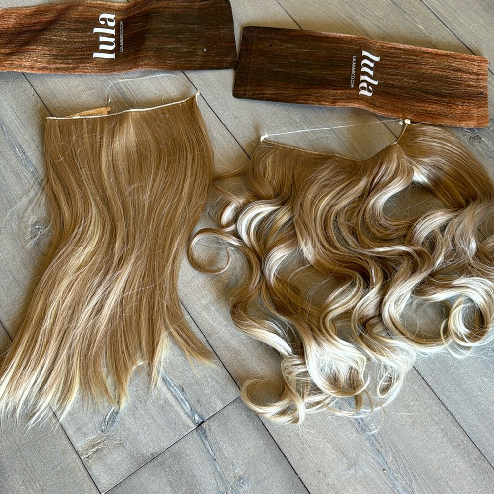 16” Secret String Natural Hair Extensions